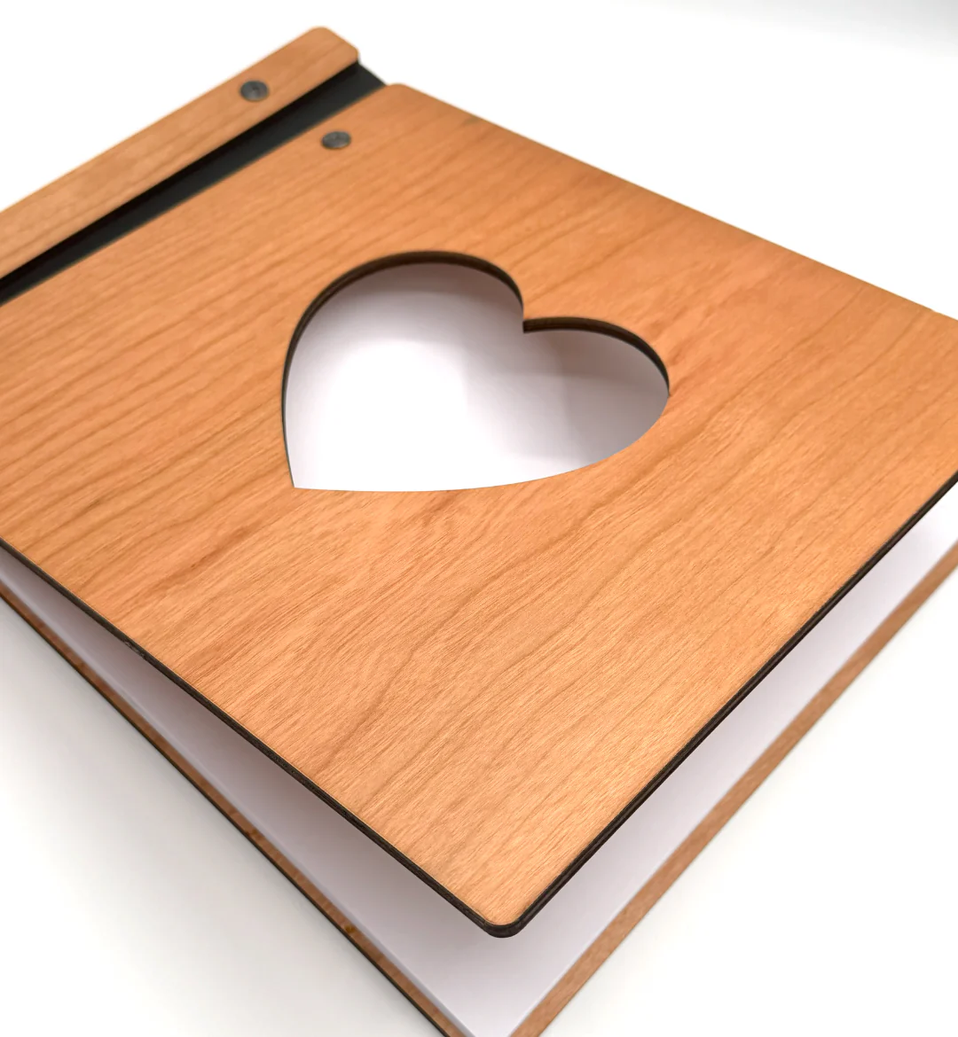 Personalized Wooden Photo Scrapbook - Image 3